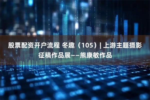 股票配资开户流程 冬趣(105)| 上游主题摄影征稿作品展——熊康敏作品